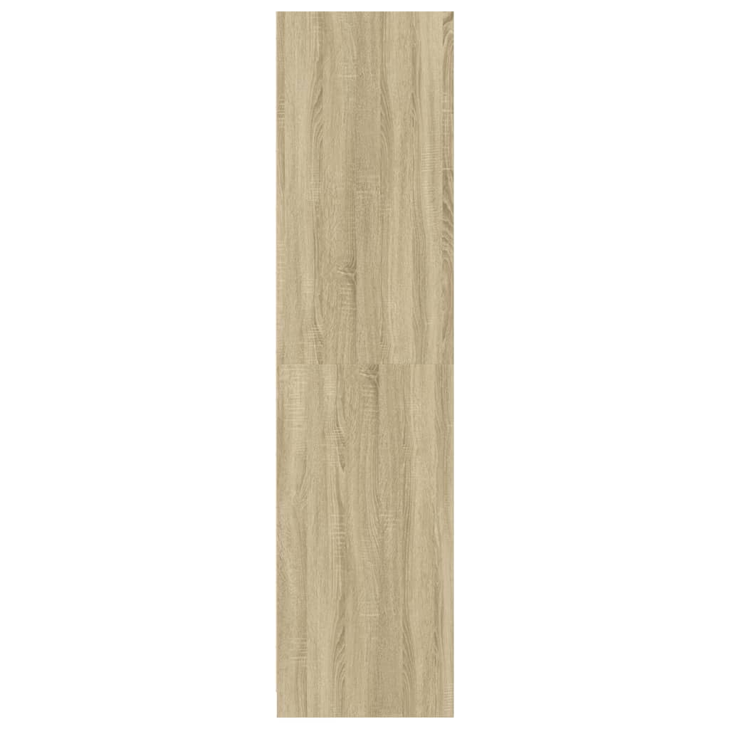 Garderobe sonoma eik 50x50x200 cm konstruert tre
