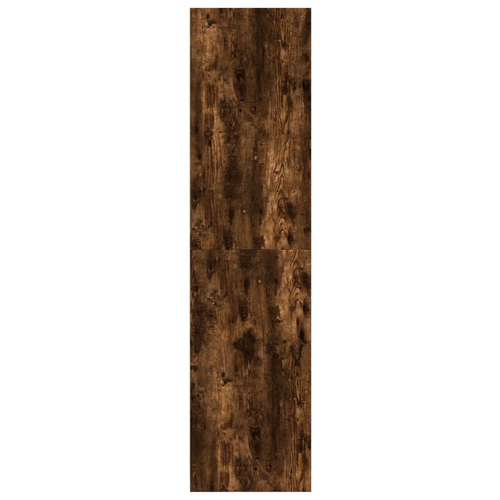 Garderobe røkt eik 50x50x200 cm konstruert tre