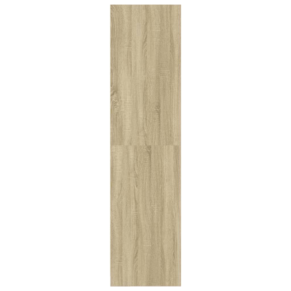 Garderobe sonoma eik 80x50x200 cm konstruert tre