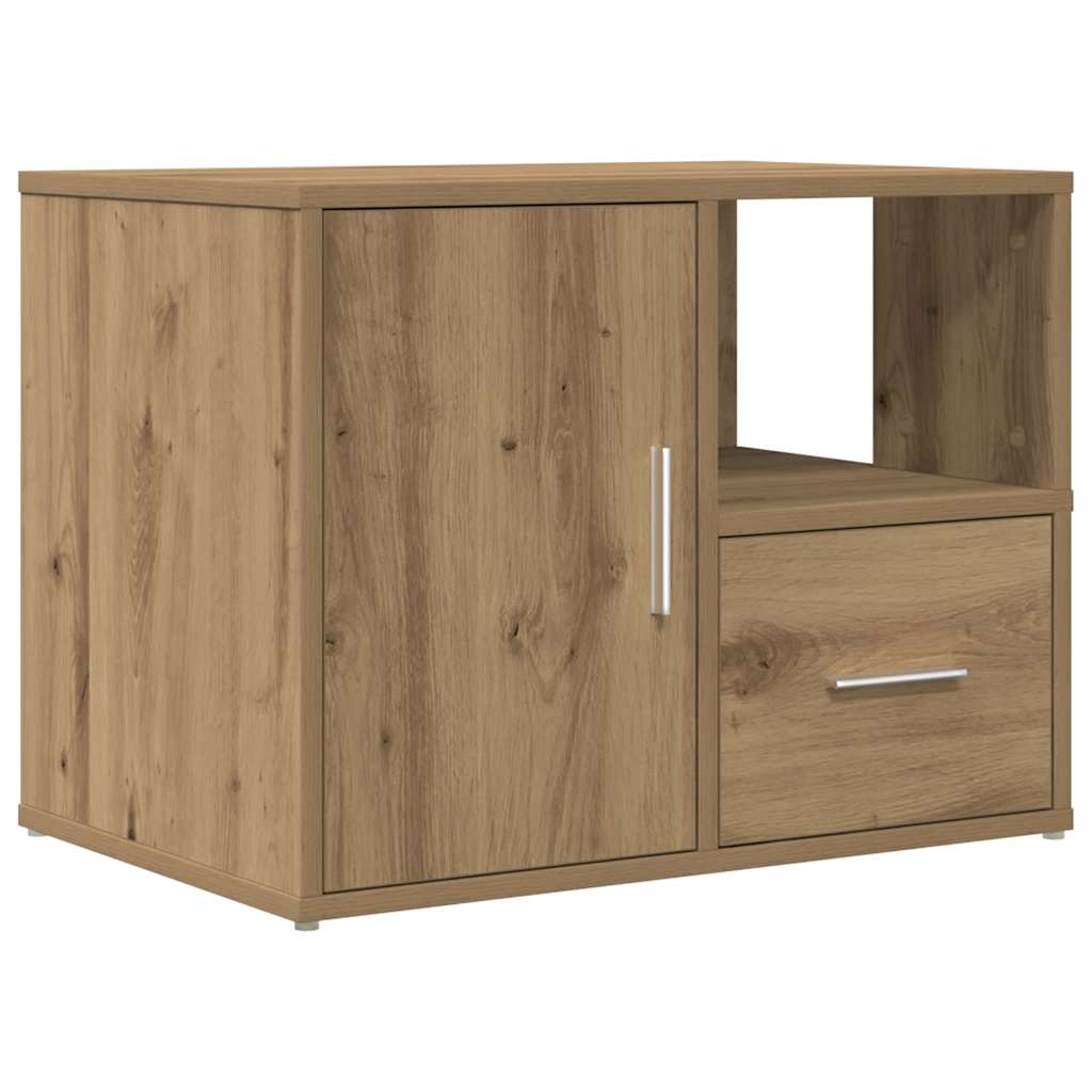 Hjørneskap artisan eik 160x40x45 cm sponplate