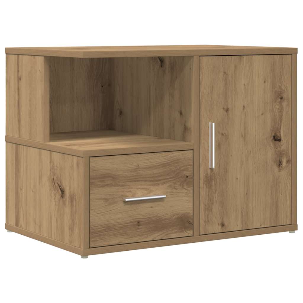 Hjørneskap artisan eik 160x40x45 cm sponplate