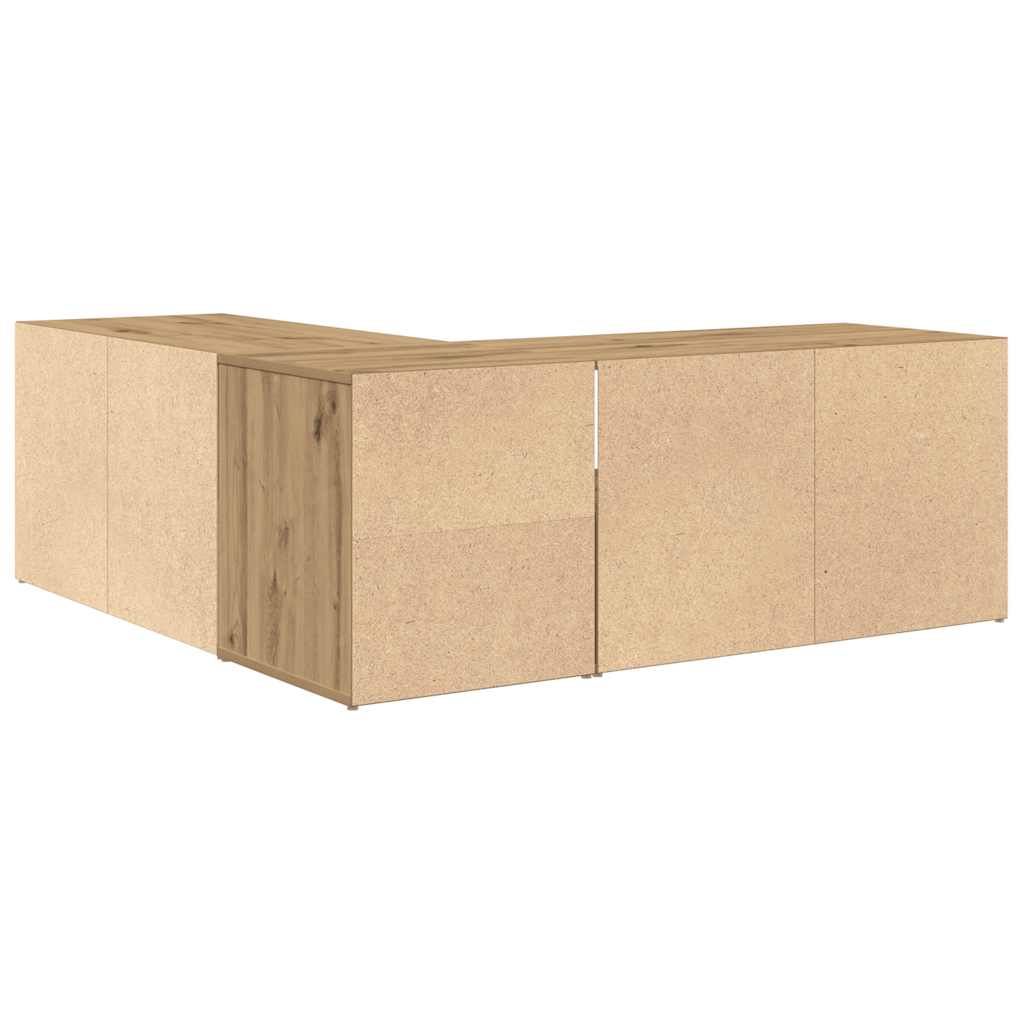 Hjørneskap artisan eik 200x40x45 cm konstruert tre