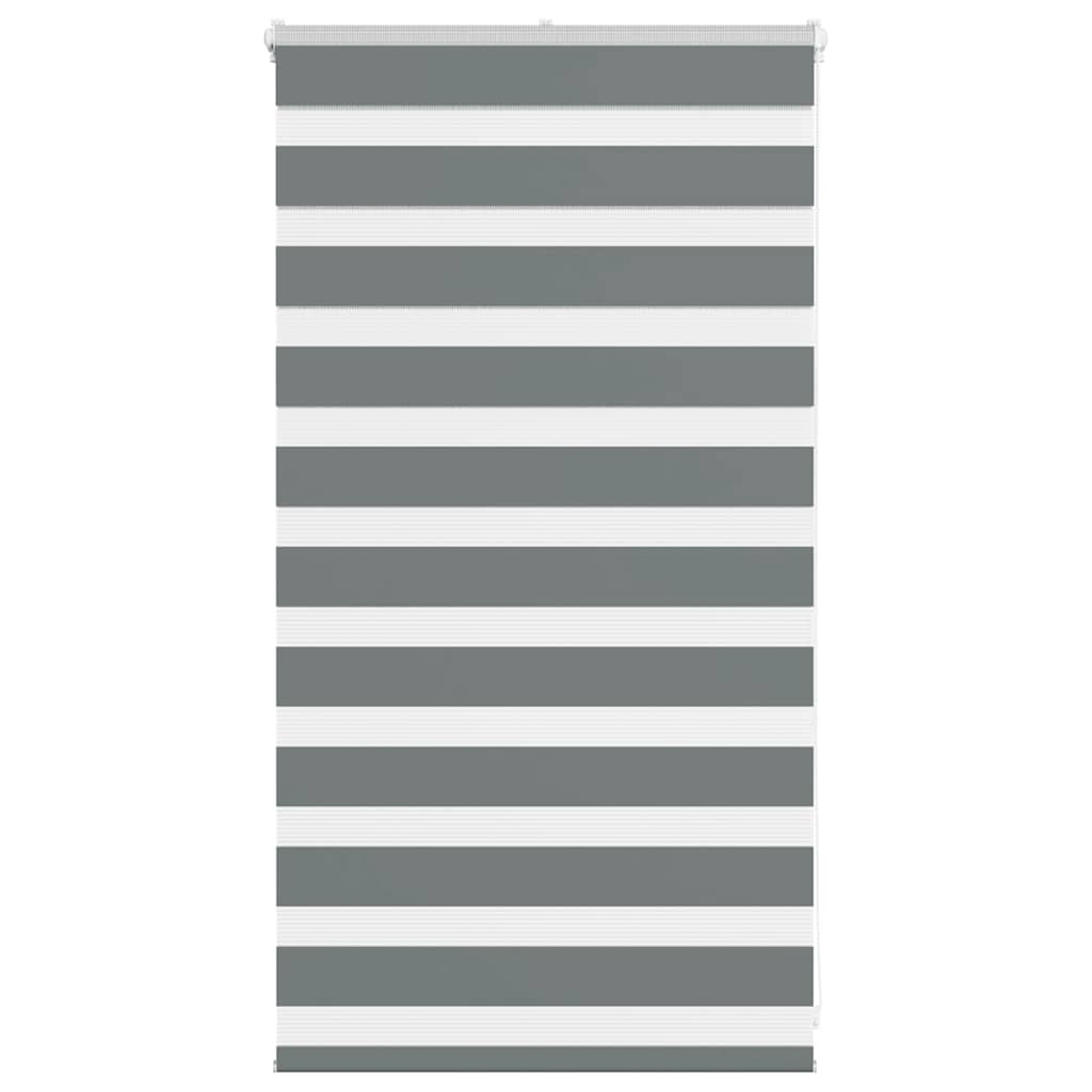 Sebragardin mørkegrå 90x100 cm stoff bredde 85,9 cm polyester