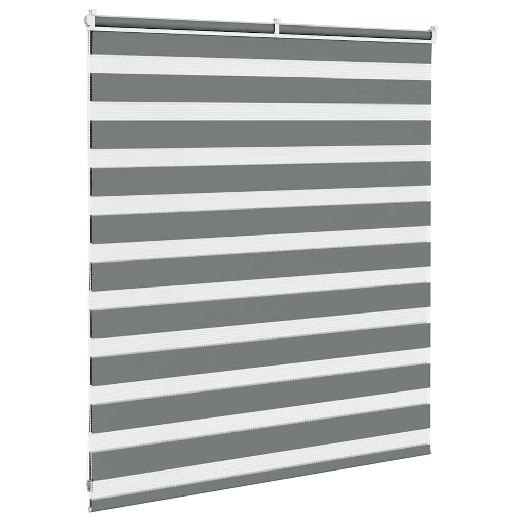 Sebragardin mørkegrå 125x100 cm stoff bredde 120,9 cm polyester
