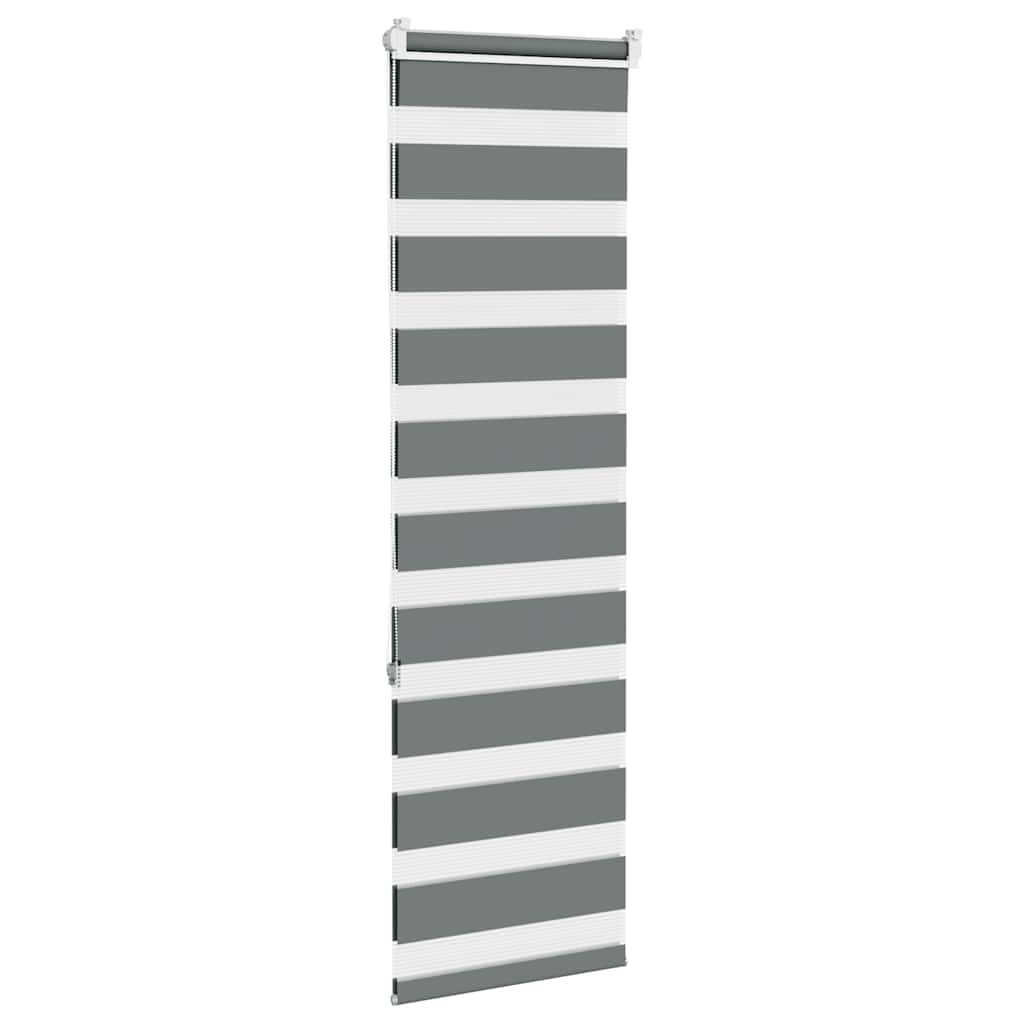 Sebragardin mørkegrå 40x150 cm stoff bredde 35,9 cm polyester