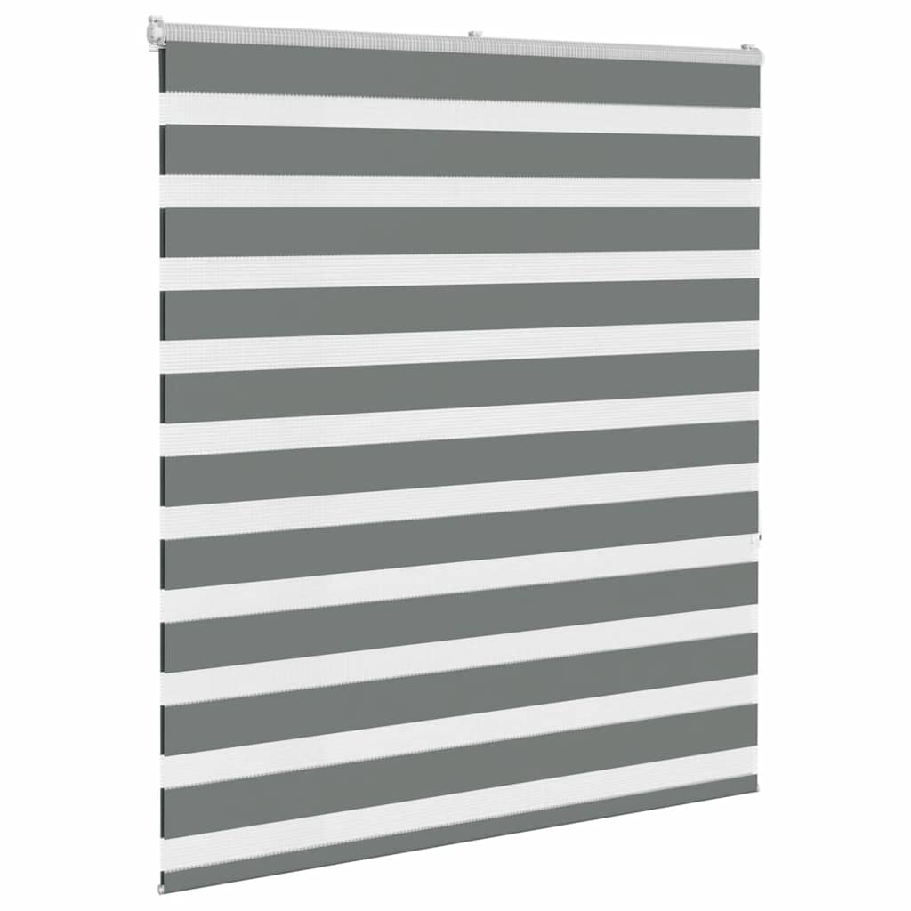 Sebragardin mørkegrå 135x150 cm stoff bredde 130,9 cm polyester