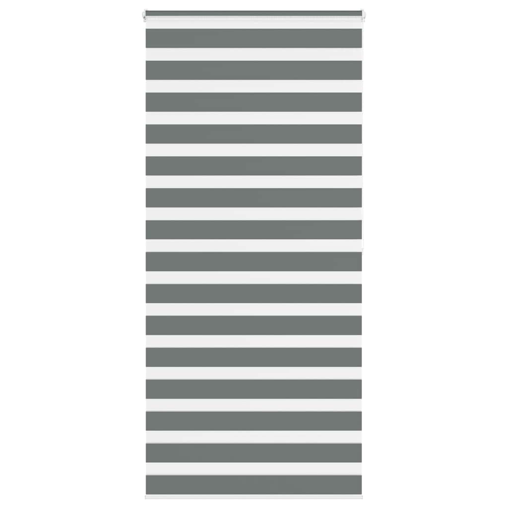 Sebragardin mørkegrå 110x200 cm stoff bredde 105,9 cm polyester