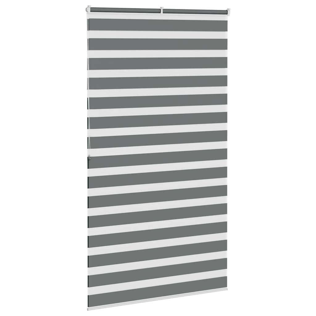 Sebragardin mørkegrå 125x200 cm stoff bredde 120,9 cm polyester