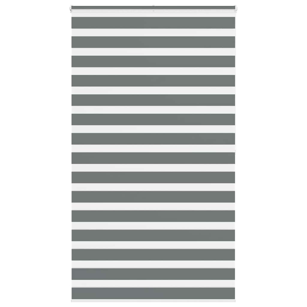 Sebragardin mørkegrå 130x200 cm stoff bredde 125,9 cm polyester