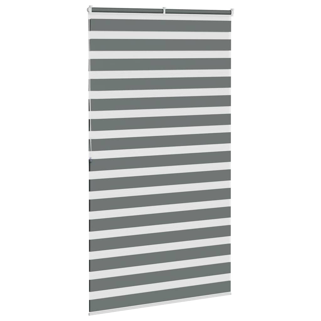 Sebragardin mørkegrå 130x200 cm stoff bredde 125,9 cm polyester