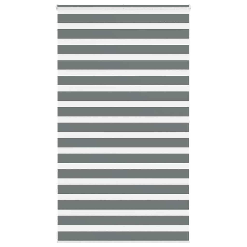 Sebragardin mørkegrå 135x200 cm stoff bredde 130,9 cm polyester