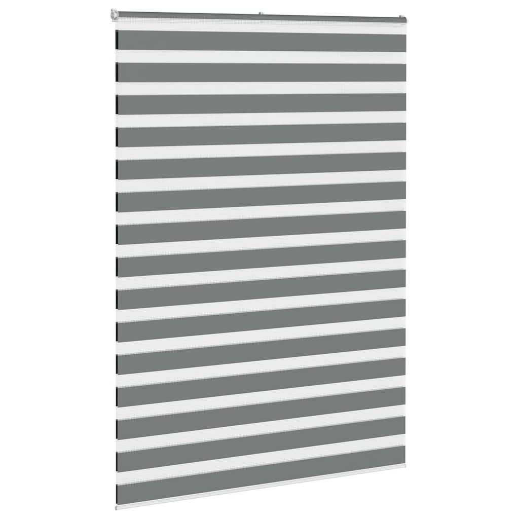 Sebragardin mørkegrå 160x200 cm stoff bredde 155,9 cm polyester