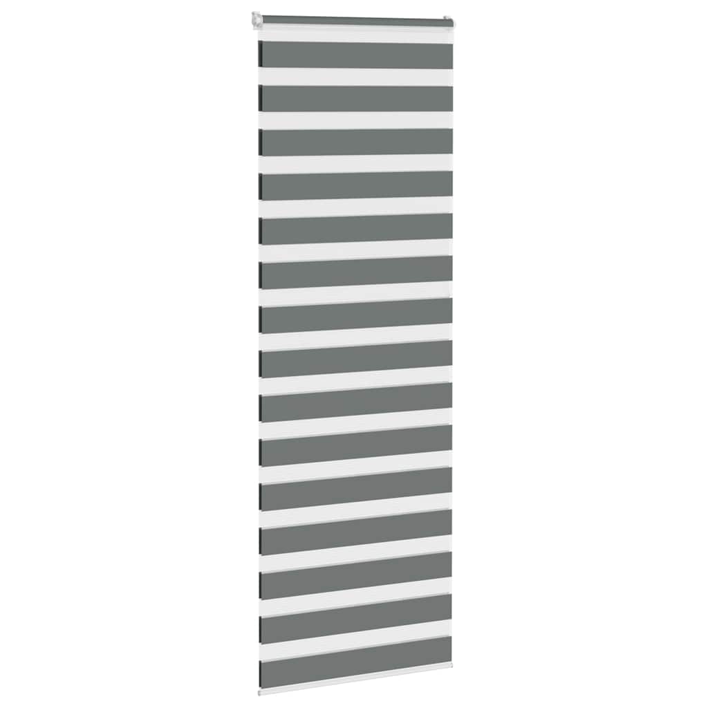 Sebragardin mørkegrå 75x230 cm stoff bredde 70,9 cm polyester