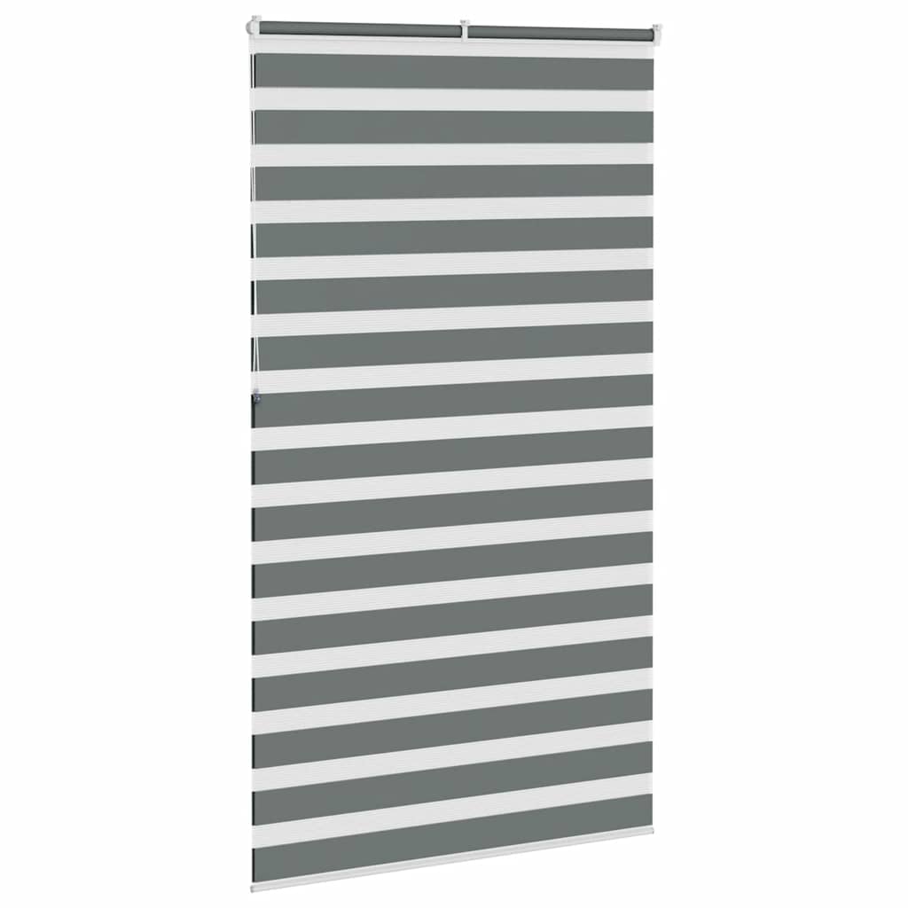 Sebragardin mørkegrå 135x230 cm stoff bredde 130,9 cm polyester