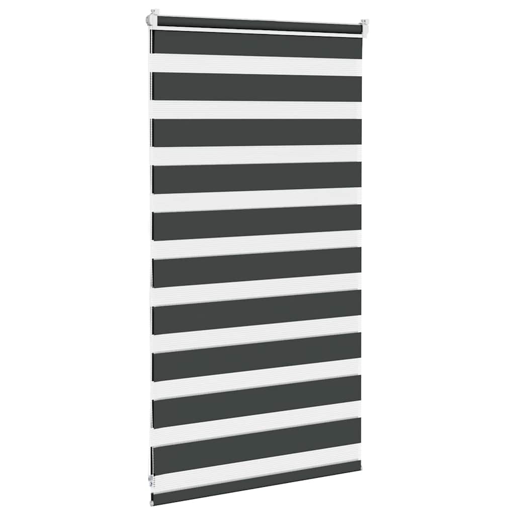 Sebragardin svart 85x100 cm stoff bredde 80,9 cm polyester