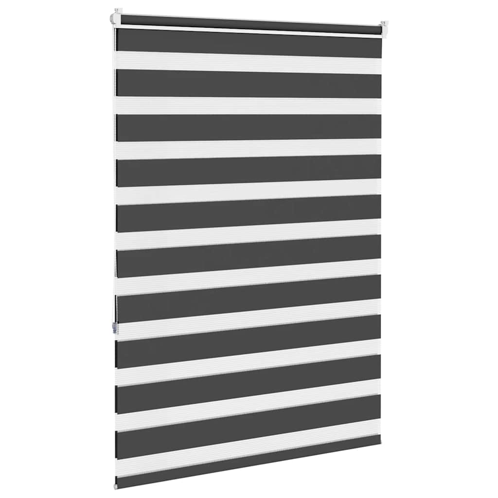 Sebragardin svart 100x150 cm stoff bredde 95,9 cm polyester