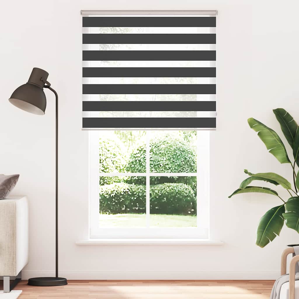 Sebragardin svart 110x200 cm stoff bredde 105,9 cm polyester