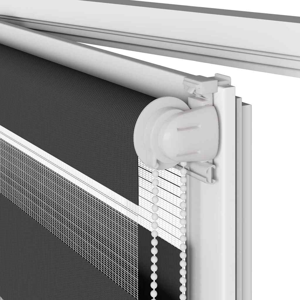 Sebragardin svart 100x230 cm stoff bredde 95,9 cm polyester