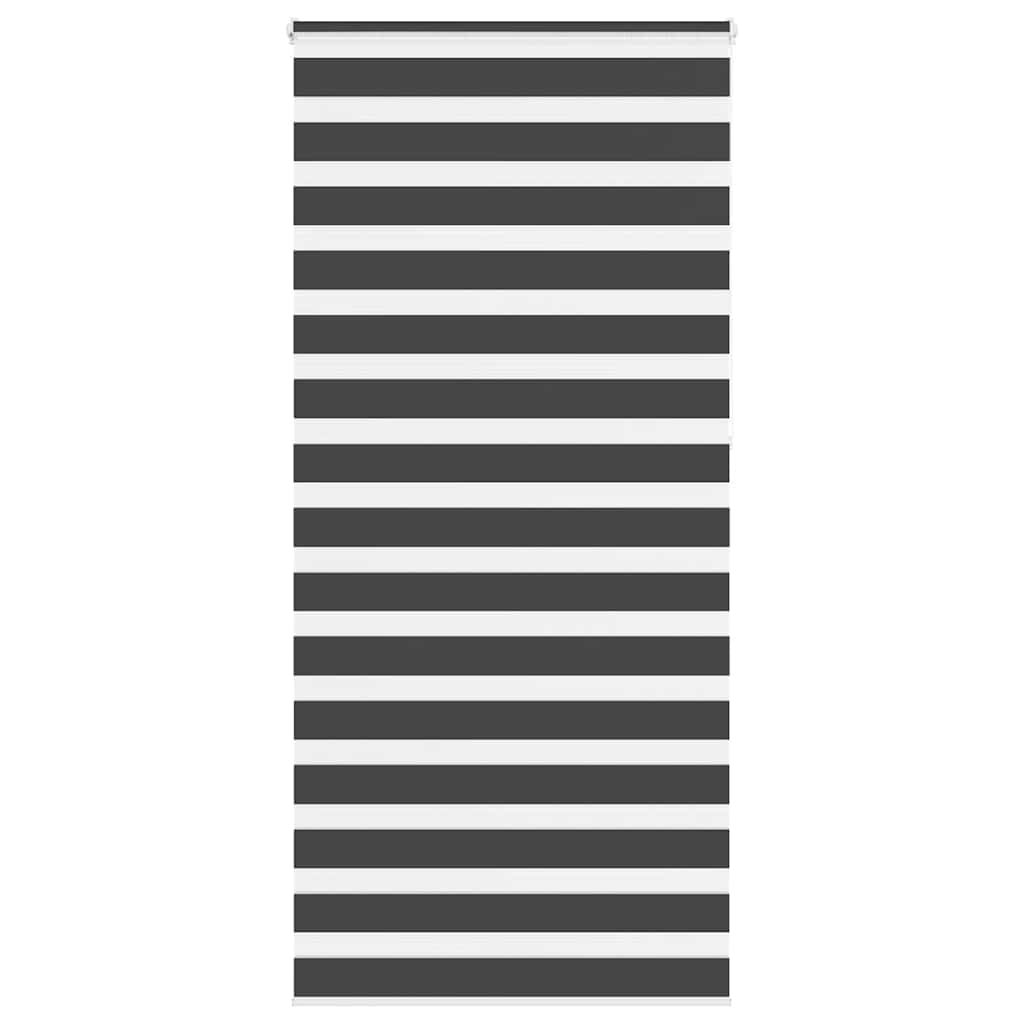Sebragardin svart 110x230 cm stoff bredde 105,9 cm polyester
