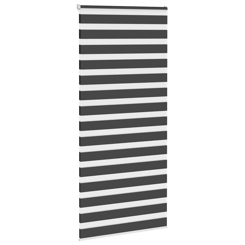 Sebragardin svart 110x230 cm stoff bredde 105,9 cm polyester