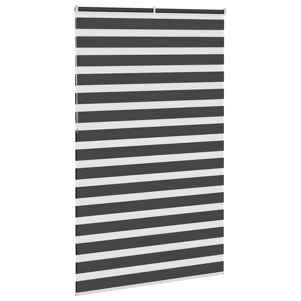 Sebragardin svart 140x230 cm stoff bredde 135,9 cm polyester