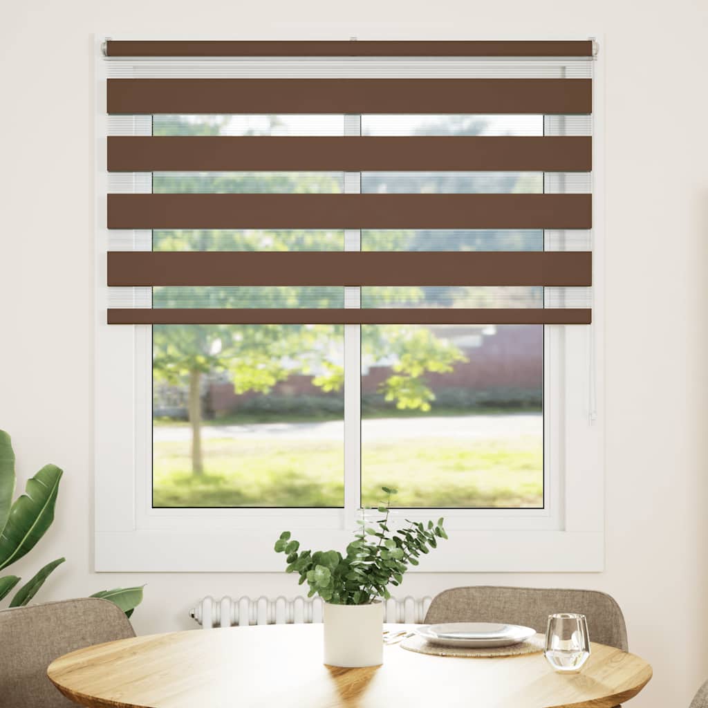 Sebragardin brun 120x100 cm stoff bredde 115,9 cm polyester