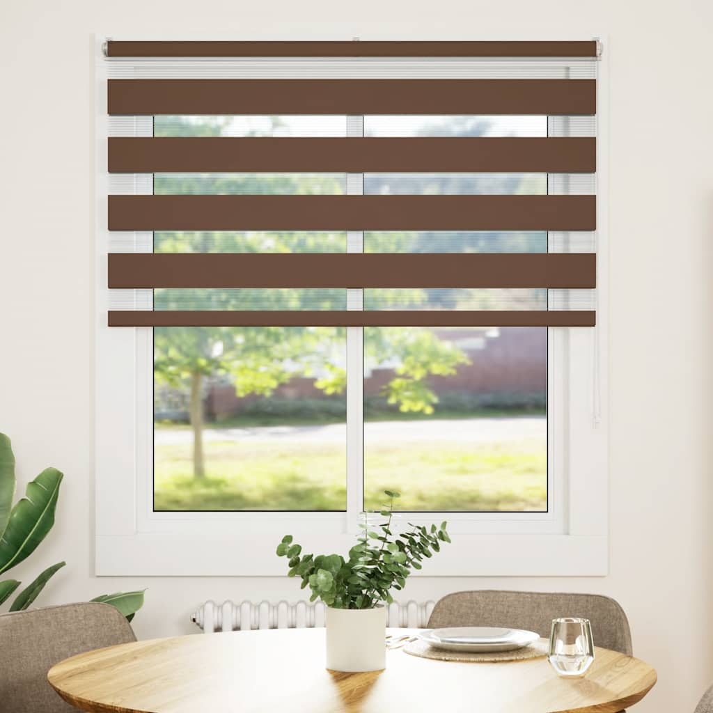 Sebragardin brun 135x100 cm stoff bredde 130,9 cm polyester