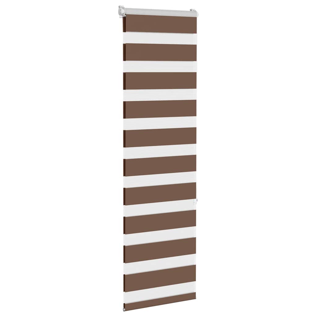 Sebragardin brun 50x150 cm stoff bredde 45,9 cm polyester