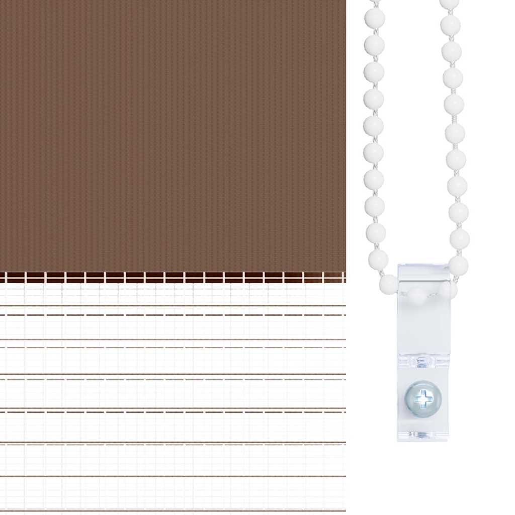 Sebragardin brun 80x150 cm stoff bredde 75,9 cm polyester