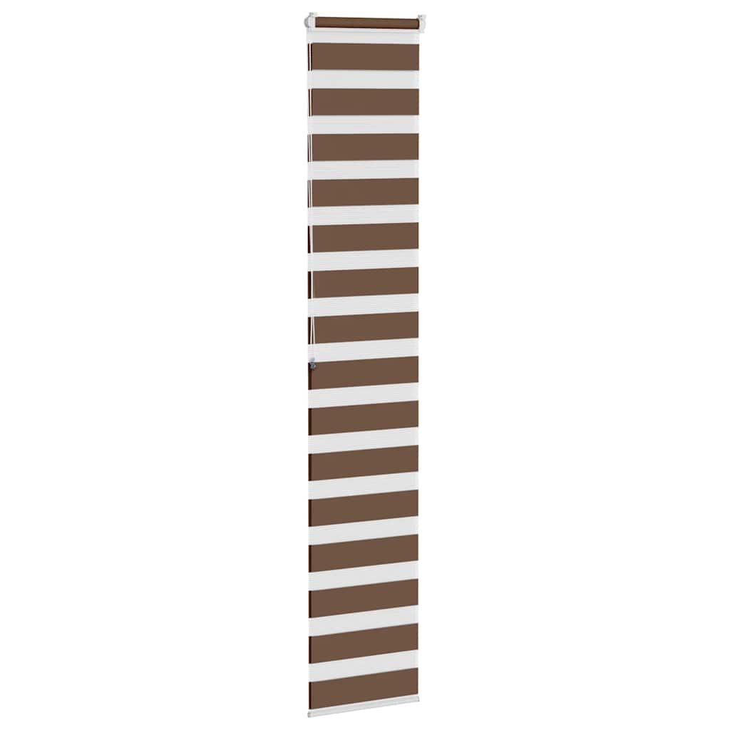 Sebragardin brun 45x200 cm stoff bredde 40,9 cm polyester