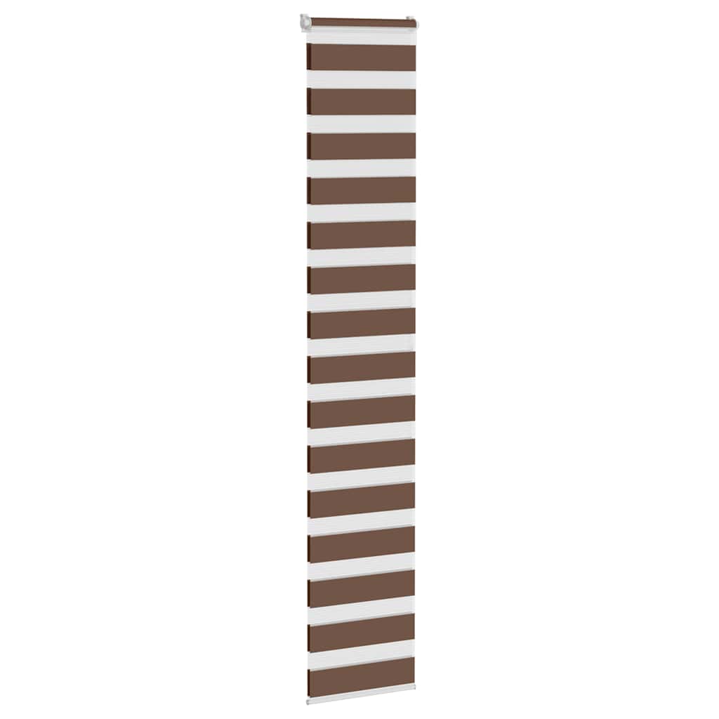 Sebragardin brun 50x200 cm stoff bredde 45,9 cm polyester
