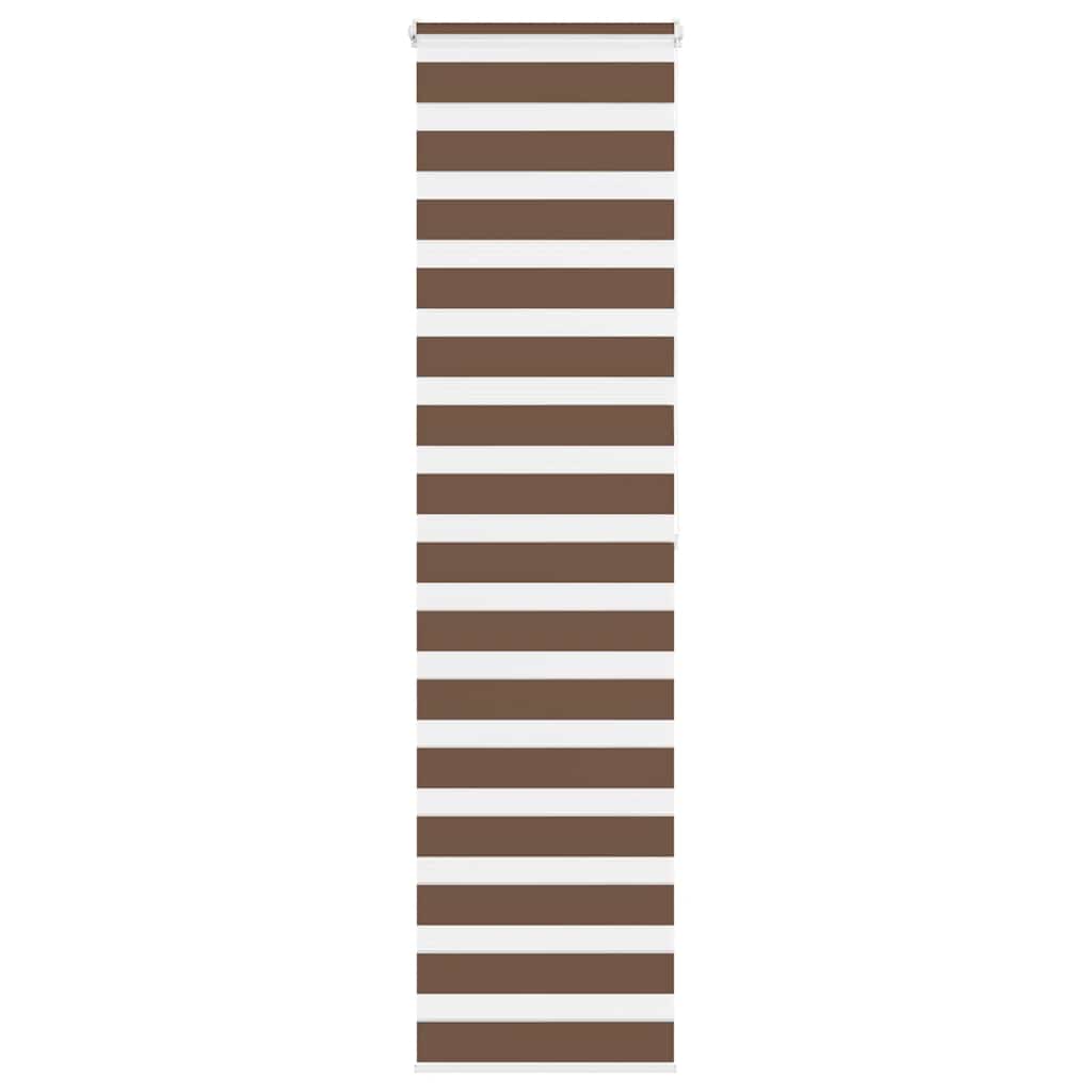Sebragardin brun 55x200 cm stoff bredde 50,9 cm polyester