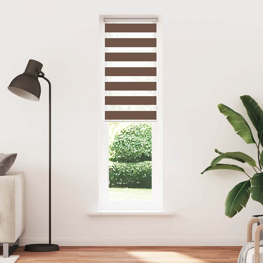 Sebragardin brun 60x200 cm stoff bredde 55,9 cm polyester