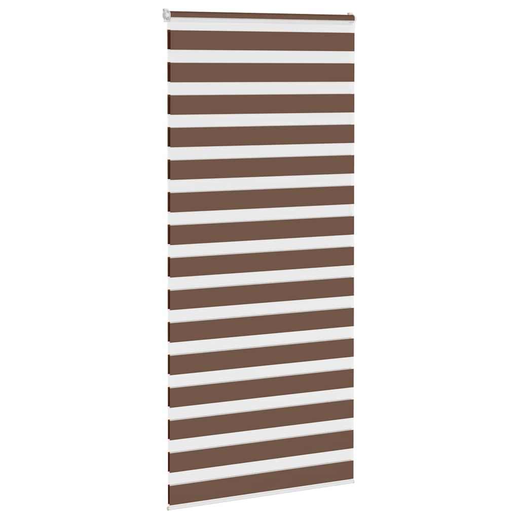 Sebragardin brun 95x200 cm stoff bredde 90,9 cm polyester