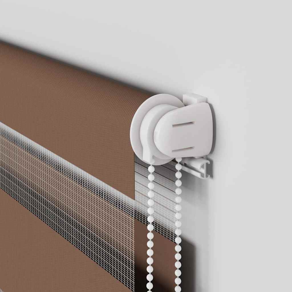 Sebragardin brun 100x200 cm stoff bredde 95,9 cm polyester