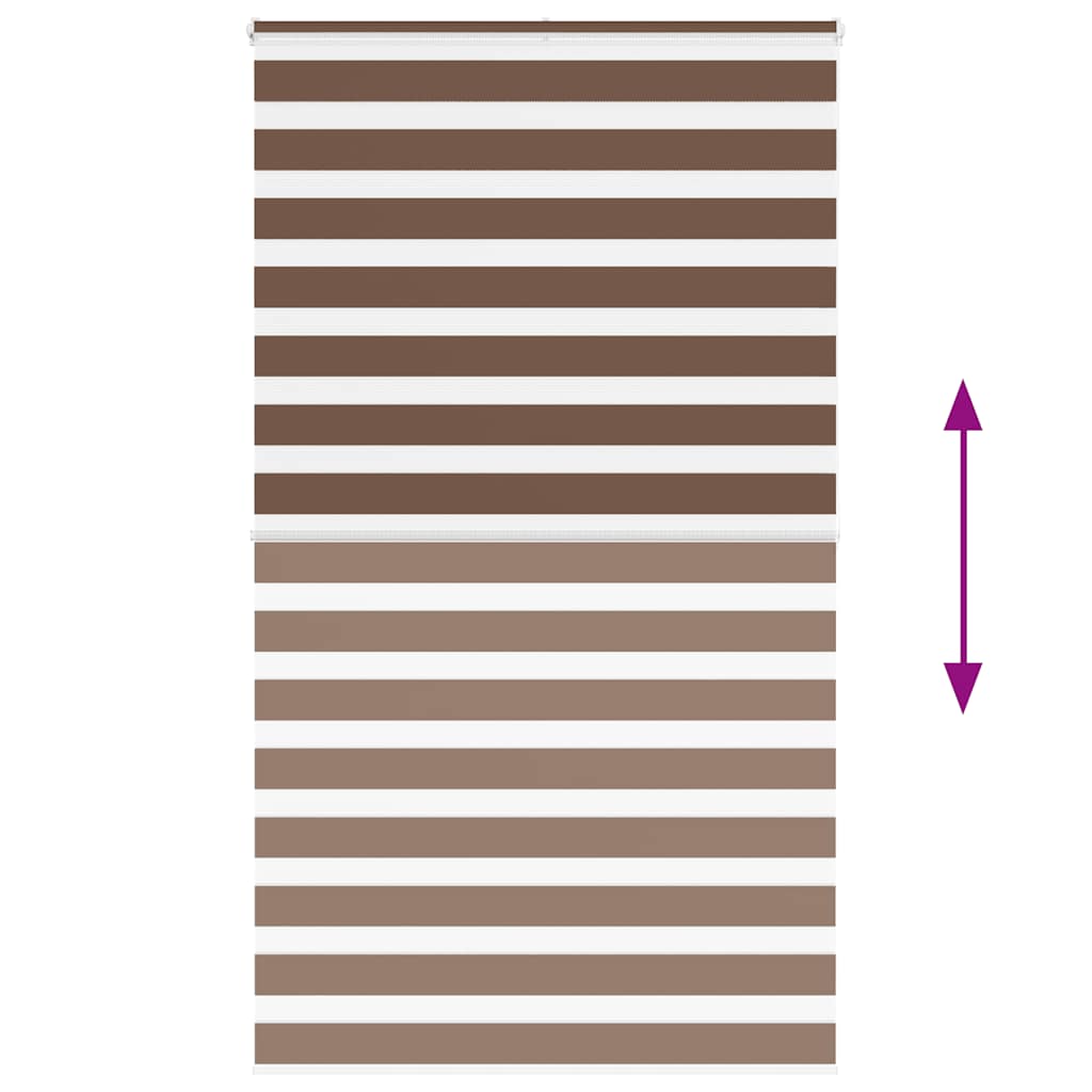 Sebragardin brun 130x200 cm stoff bredde 125,9 cm polyester