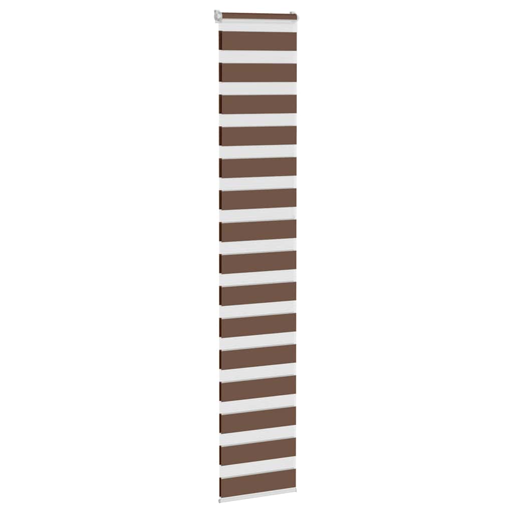 Sebragardin brun 40x230 cm stoff bredde 35,9 cm polyester