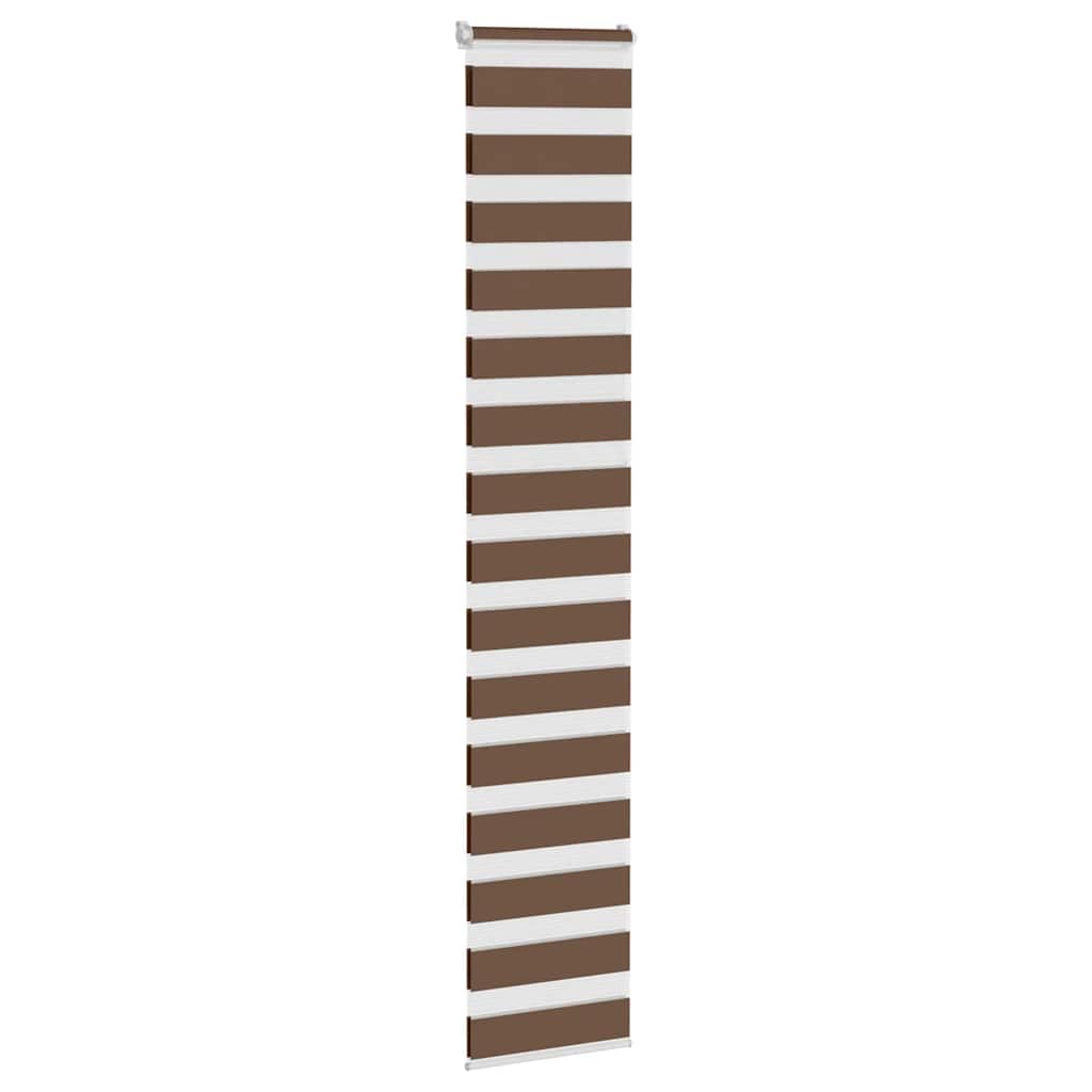 Sebragardin brun 45x230 cm stoff bredde 40,9 cm polyester