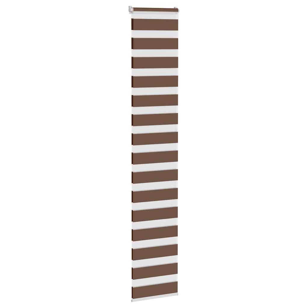 Sebragardin brun 50x230 cm stoff bredde 45,9 cm polyester