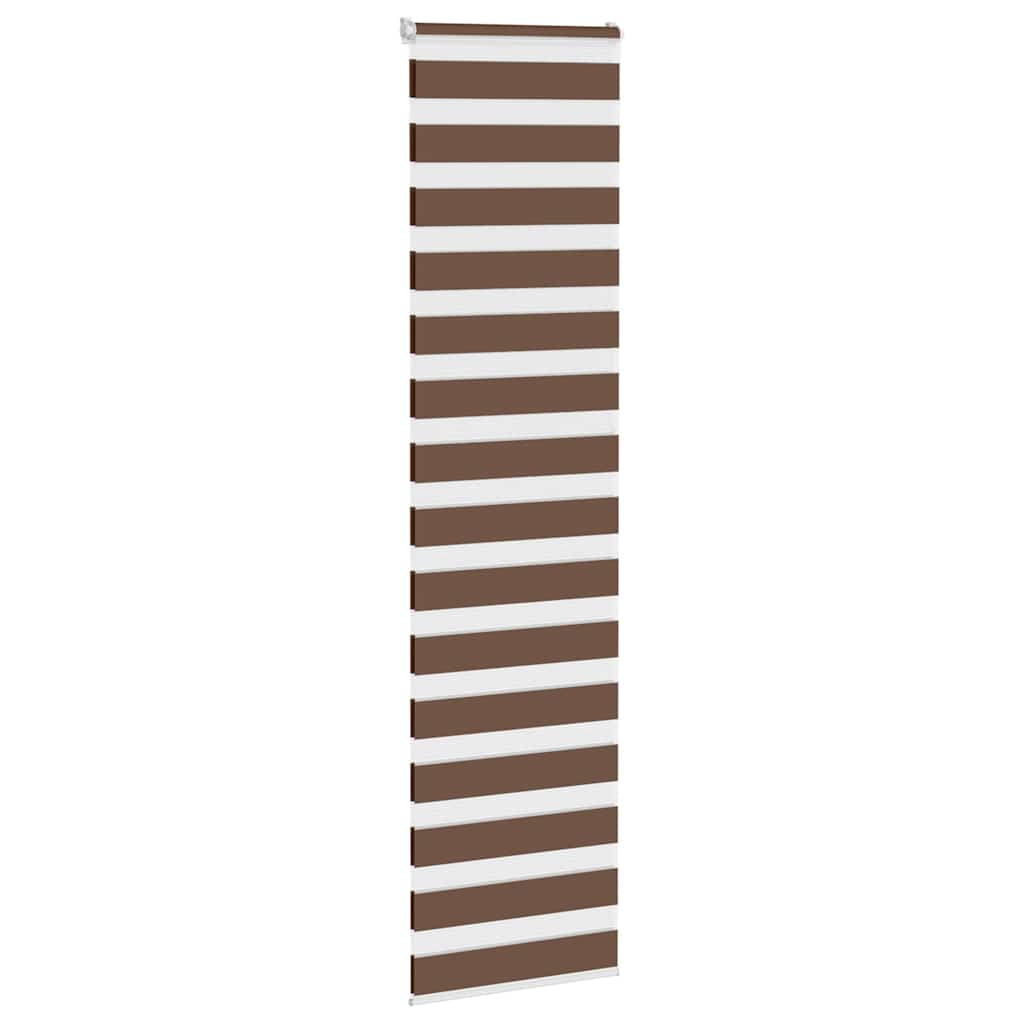 Sebragardin brun 60x230 cm stoff bredde 55,9 cm polyester