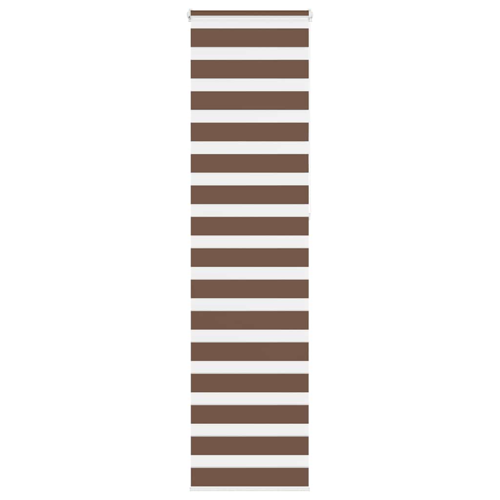 Sebragardin brun 65x230 cm stoff bredde 60,9 cm polyester