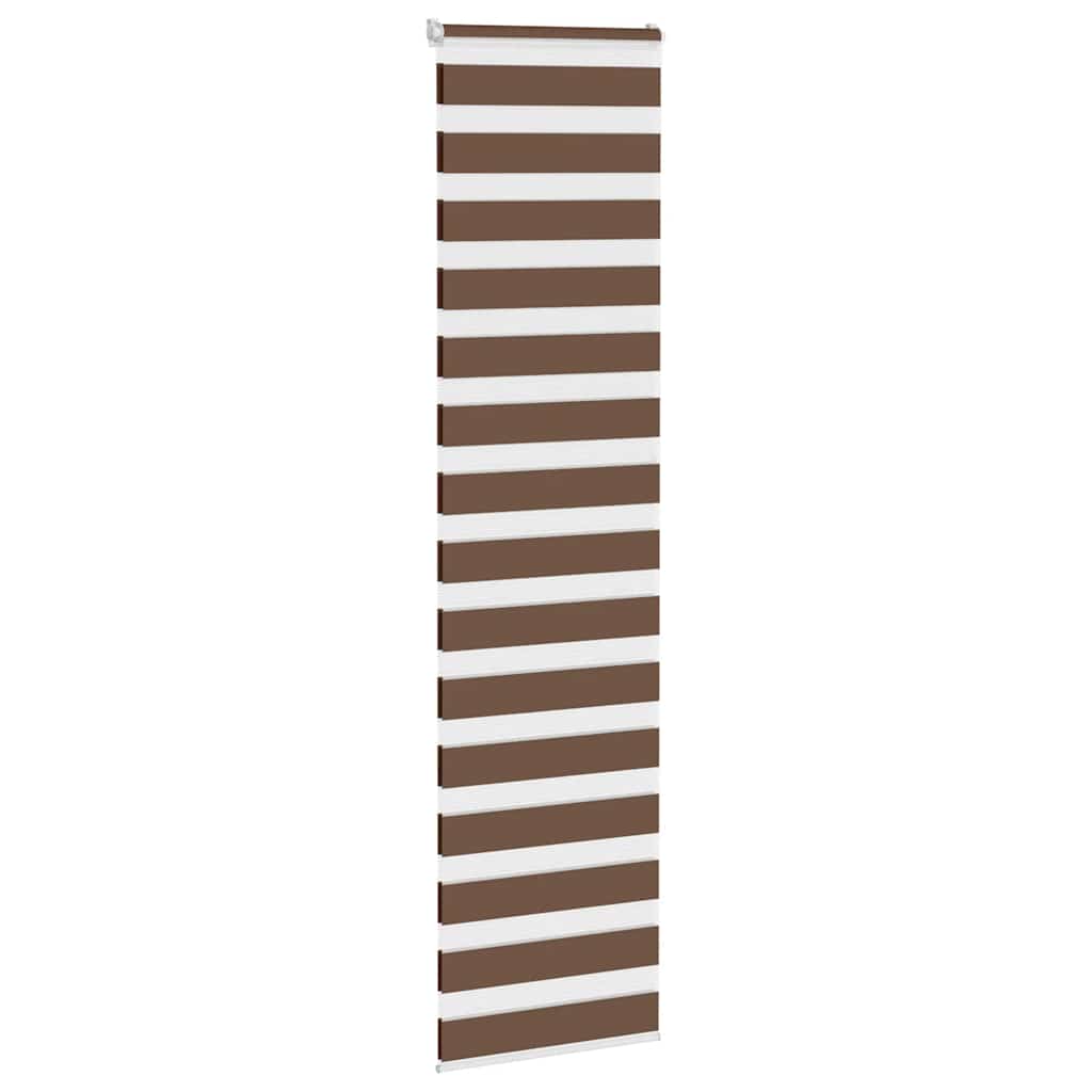 Sebragardin brun 65x230 cm stoff bredde 60,9 cm polyester