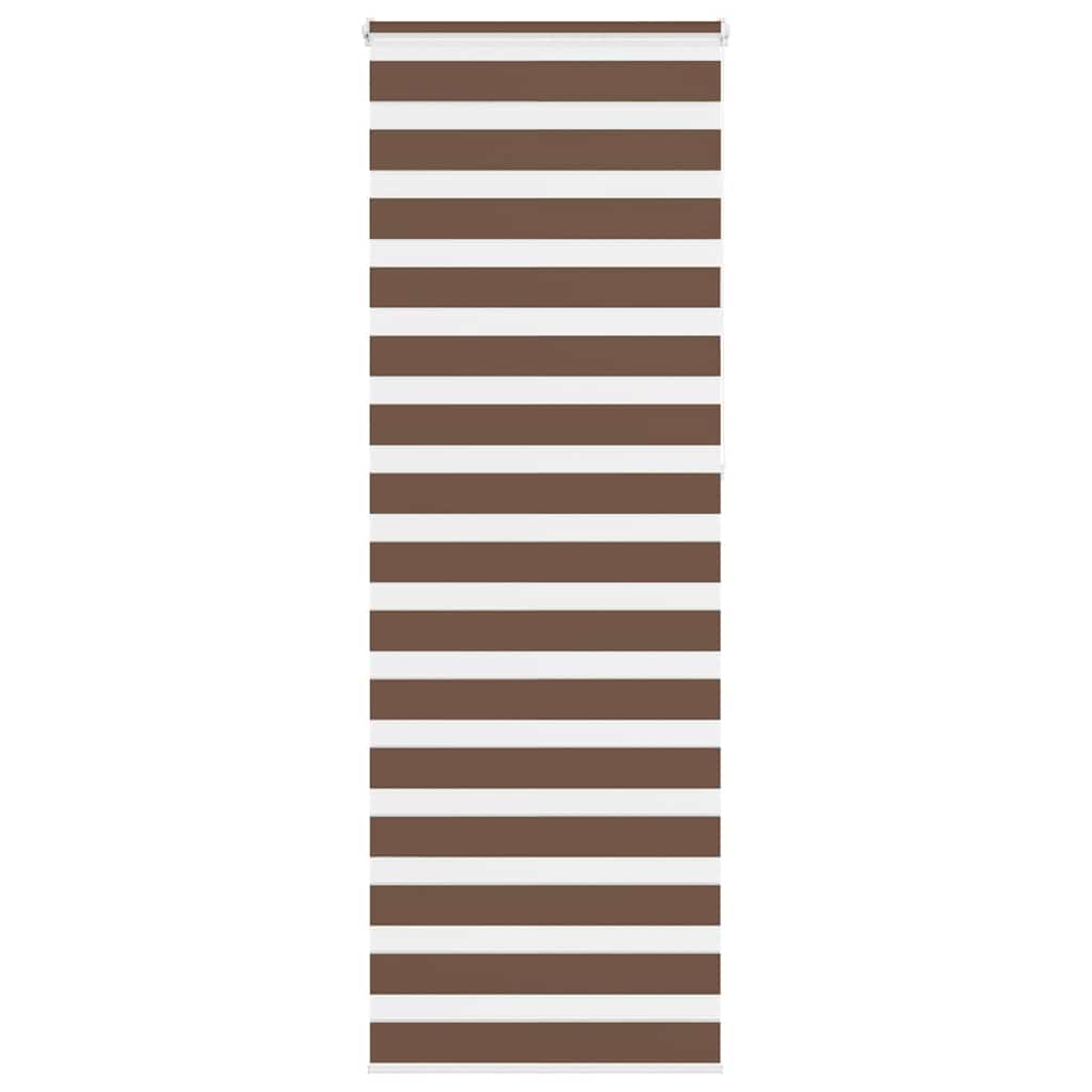 Sebragardin brun 70x230 cm stoff bredde 65,9 cm polyester