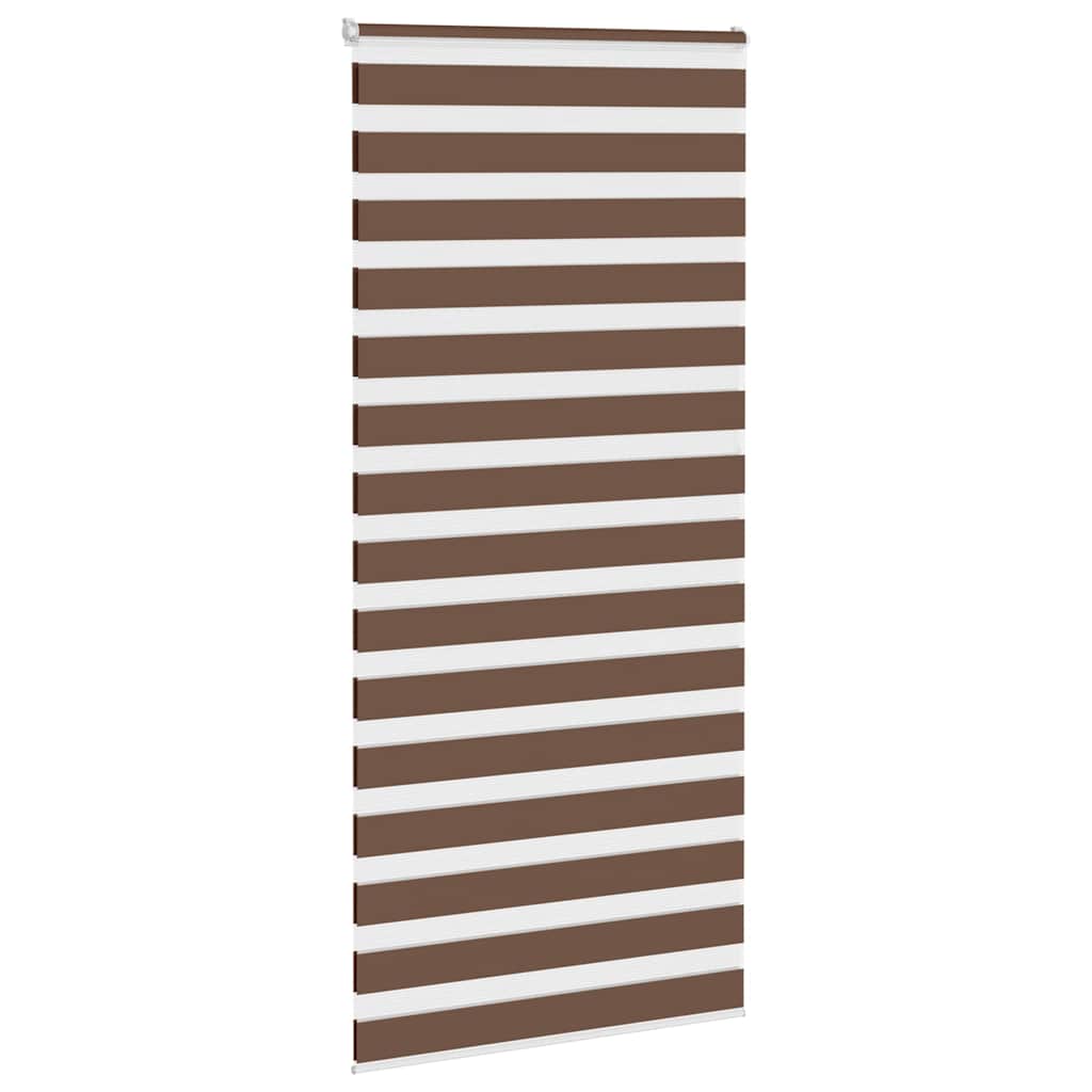 Sebragardin brun 110x230 cm stoff bredde 105,9 cm polyester
