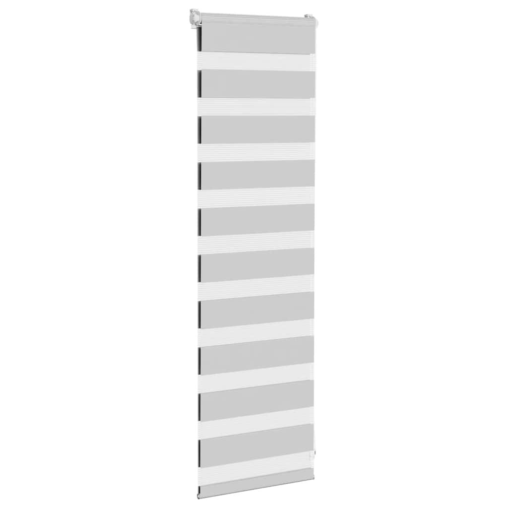 Sebragardin lysegrå 40x100 cm stoff bredde 35,9 cm polyester
