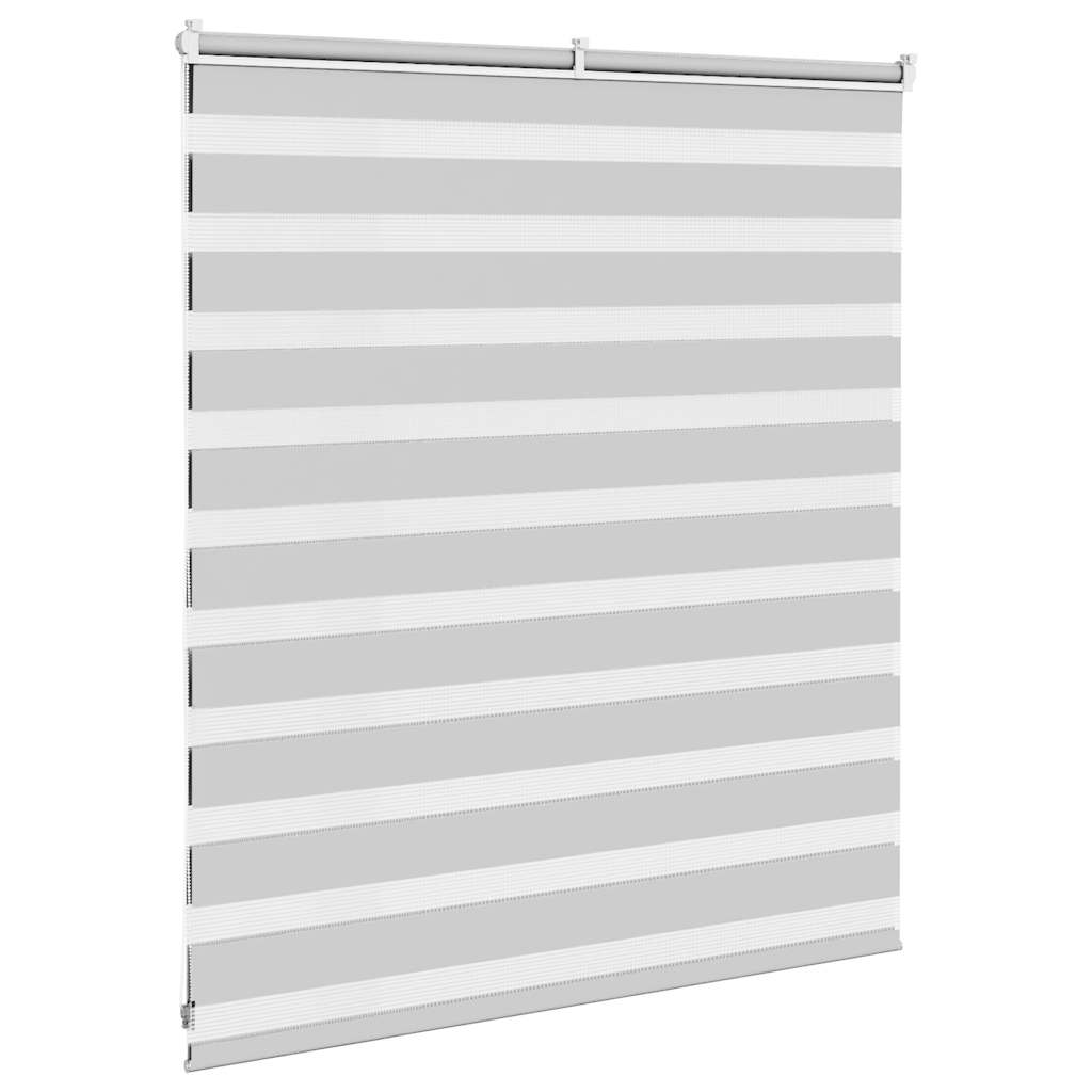 Sebragardin lysegrå 120x100 cm stoff bredde 115,9 cm polyester