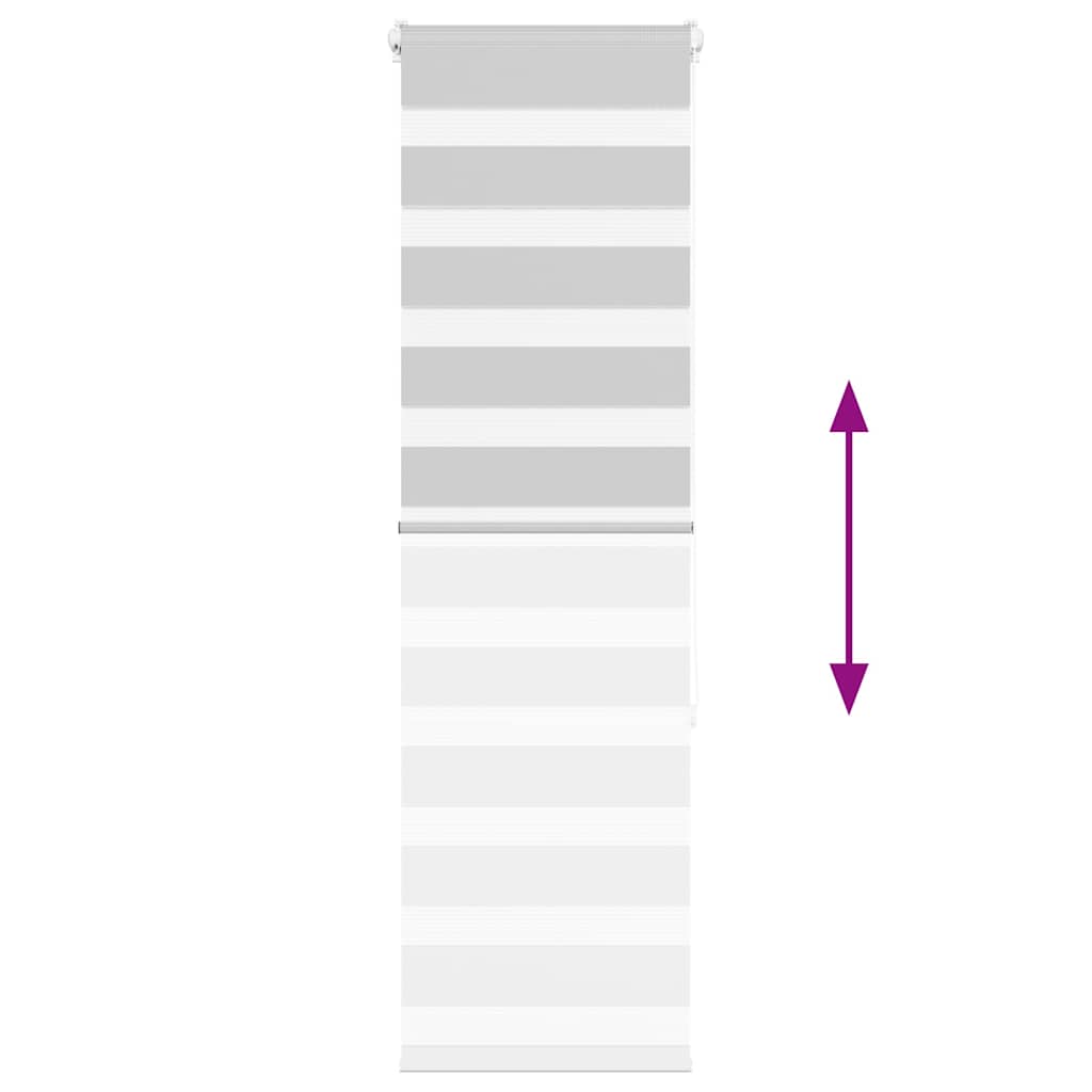 Sebragardin lysegrå 40x150 cm stoff bredde 35,9 cm polyester