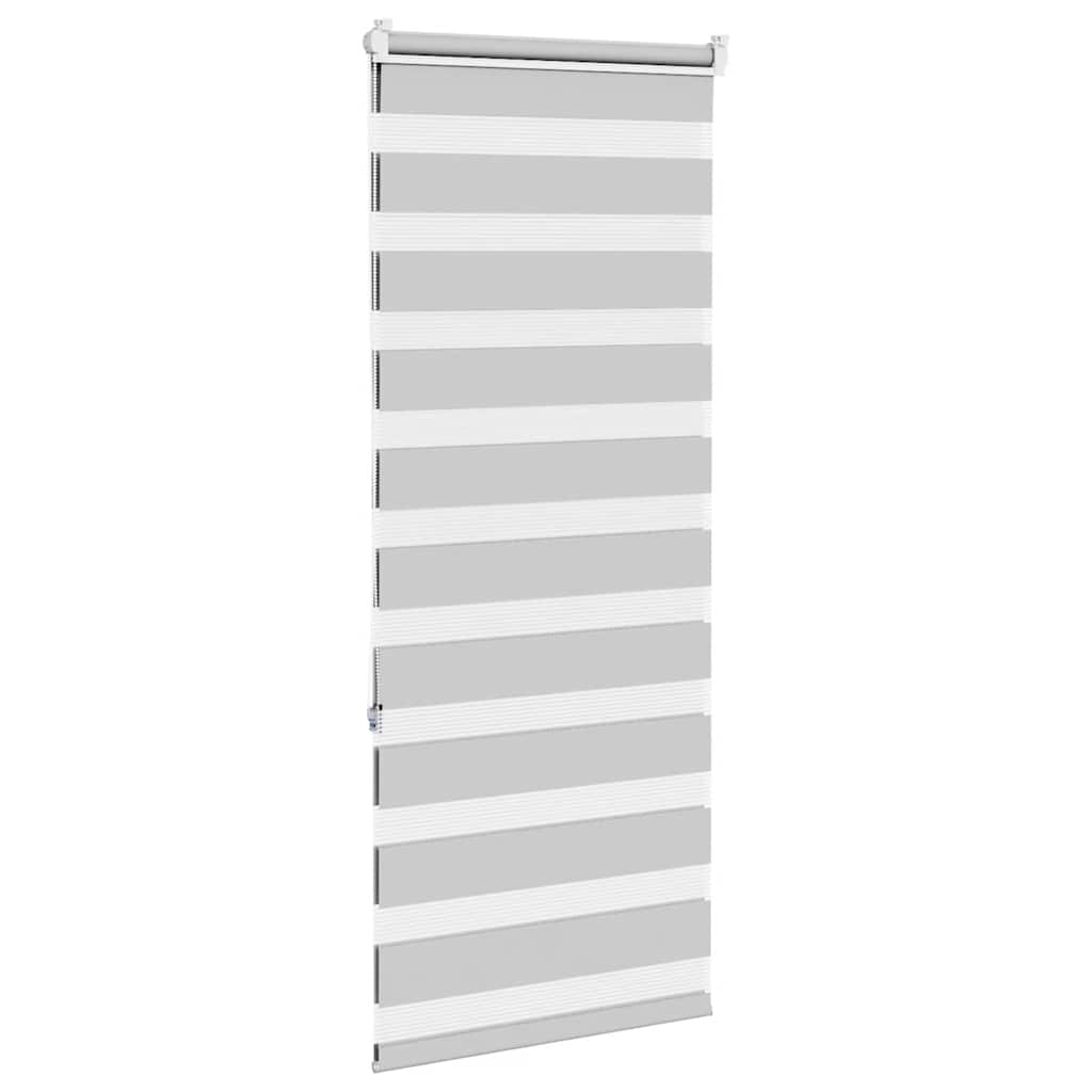 Sebragardin lysegrå 60x150 cm stoff bredde 55,9 cm polyester