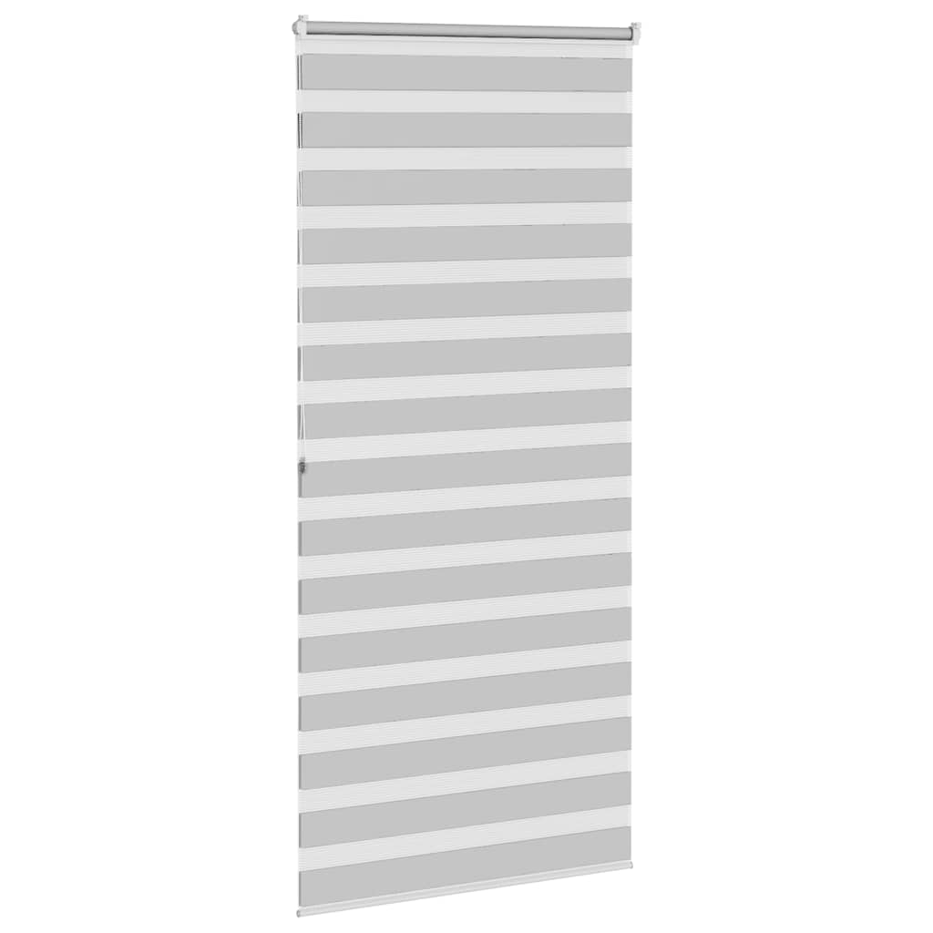 Sebragardin lysegrå 100x200 cm stoff bredde 95,9 cm polyester