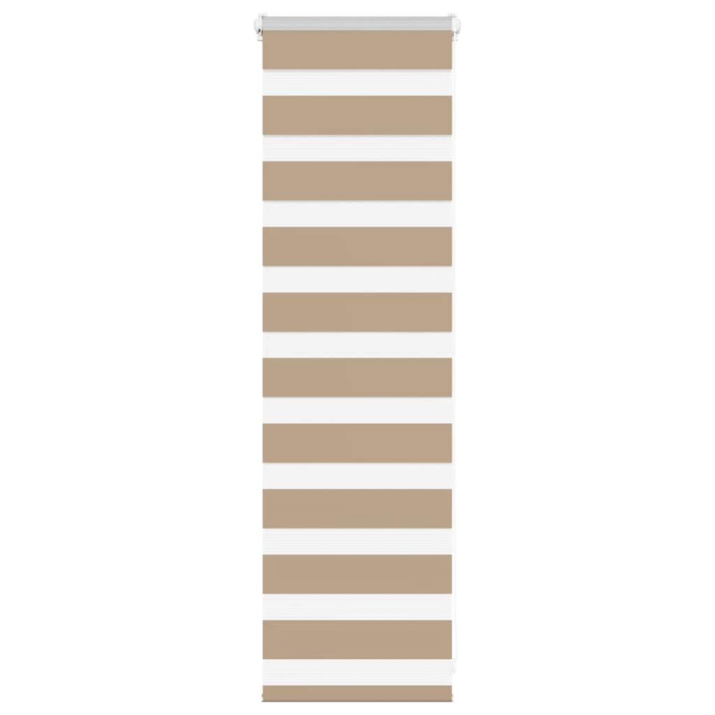 Sebragardin sandbrun 50x100 cm stoff bredde 45,9 cm polyester